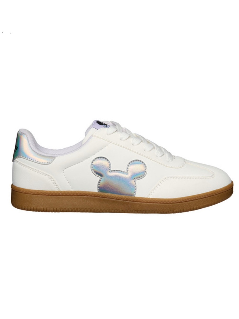 Disney Mickey Mouse Ladies Iridescent  Character Sneaker- 7